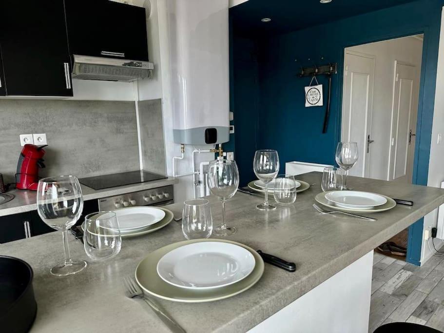 Centre Ville Dijon Wilson *Chez Charles* 2Ch ภายนอก รูปภาพ