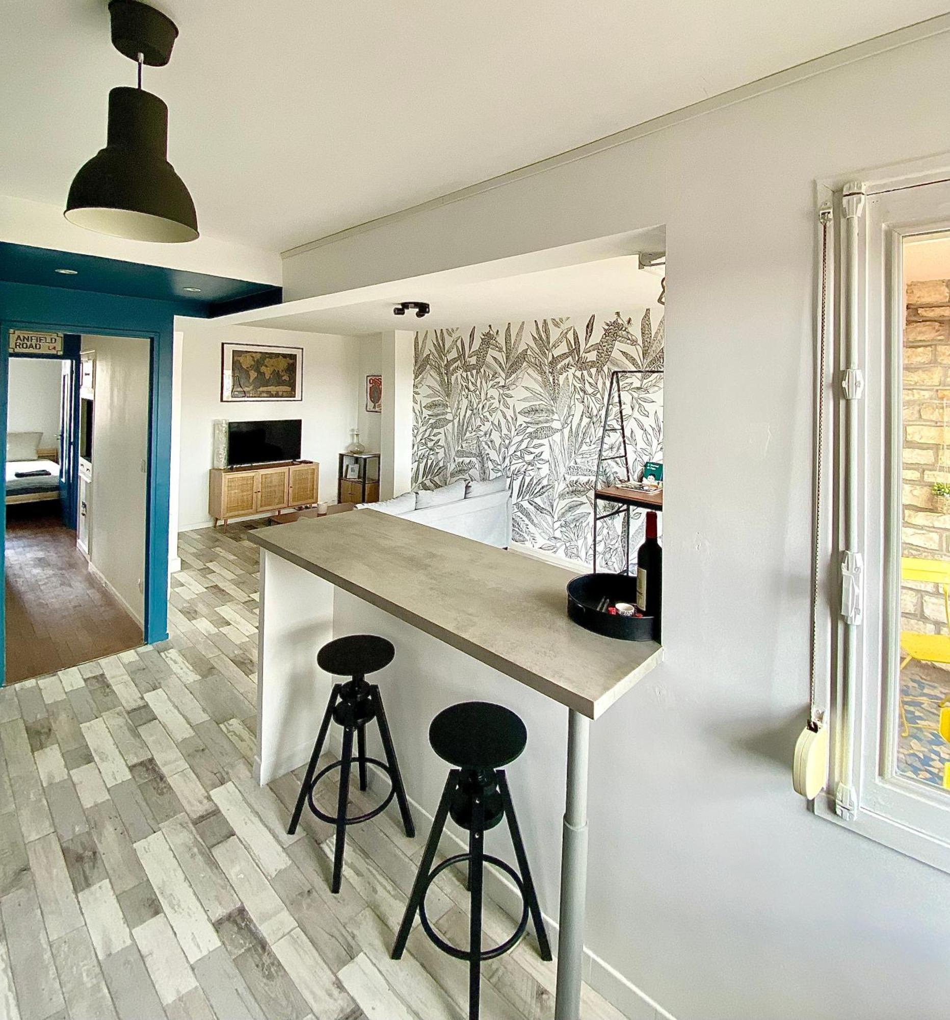 Centre Ville Dijon Wilson *Chez Charles* 2Ch ภายนอก รูปภาพ